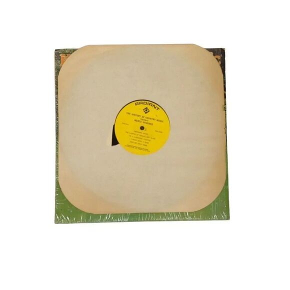 Merle Haggard The History Of Country Vinyl Record Seal Plastic Partial - Picture 3 of 11